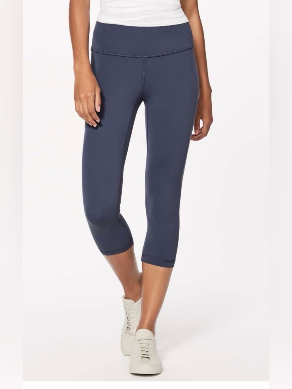 Lululemon Align Crop (19") Navy Capri High-Rise Leggings